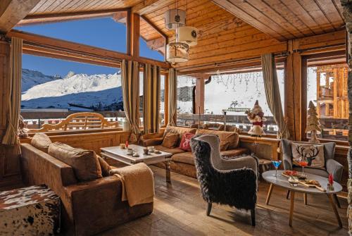Bar/lounge, Hotel les Campanules by Les Etincelles in Tignes