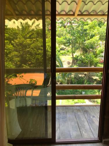 Balcony/terrace, Hostal Fara in Pedernales