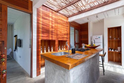 廚房, Villa Siriguela in 阿蒙塔達