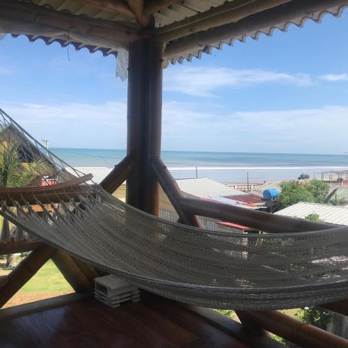 Balcony/terrace, Hostal Fara in Pedernales