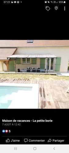 La petite Borie gîte à louer Payrignac