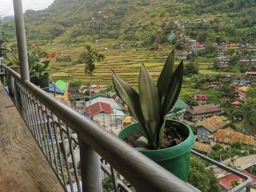 Balcony/terrace, 7th Heaven Lodge and Cafe in Banaue
