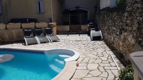 Uitzicht, Les Valérianes (Les Valerianes) in Beaumes De Venise