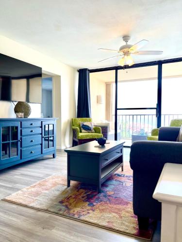 陽台/露台, Sapphire Beach Villa Ocean and Marina View in 雷德胡克