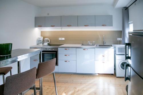 Family Wellhouse Green Garden direct in Salzburg, sunny big garden, up to 16 pax, bikes for free, BBQ, sunbeds, parking for free, 15 min sound of music, Salzburg (Foto 5)