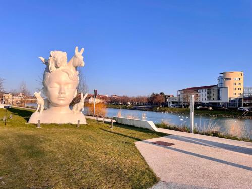 Létesítmények, Joli appartement au coeur de ville in Chateau-Thierry