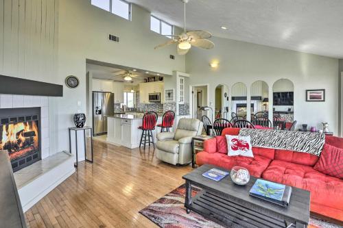 Sunny Florida Home w/ Decks & View, Steps to Beach in Flagler Beach (Florida)