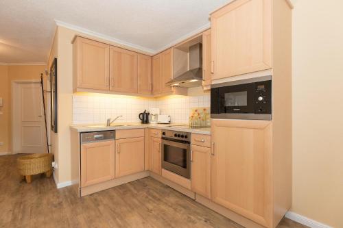 Kitchen, Apartmenthaus Atlantik Apartmenthaus Atlantik 102 in Ostseebad Kuhlungsborn