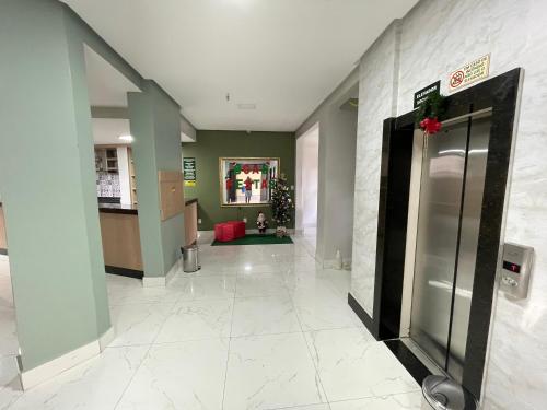 Lobby, Araras Apart Service I in Caldas Novas