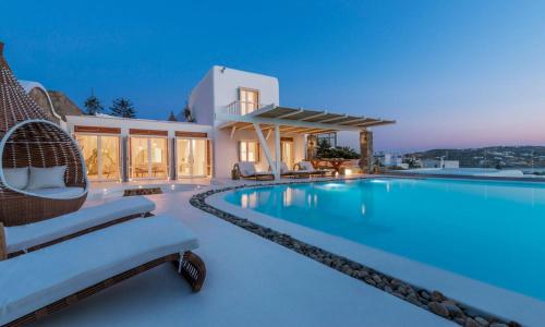 Luxury Ocean View Villa Mykonos Centre