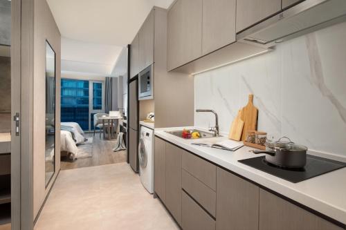 ห้องครัว, ซัมเมอร์เซ็ท ต้าซิง ปักกิ่ง (Somerset Daxing Beijing) in เดซิ้งดิสทริค