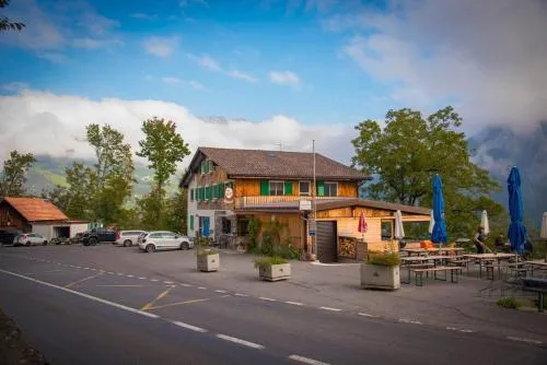 Hotel Cafe Seeblick in Filzbach, Schweiz