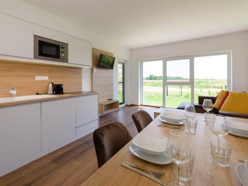 keuken, Apartment in Zsira near Thermal Spa in Zsira