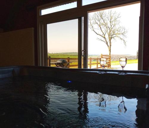 RURAL RETREAT WALES Indoor Hot Tub, Log Fire, Starry Skies, Woodland Walks in Cenarth
