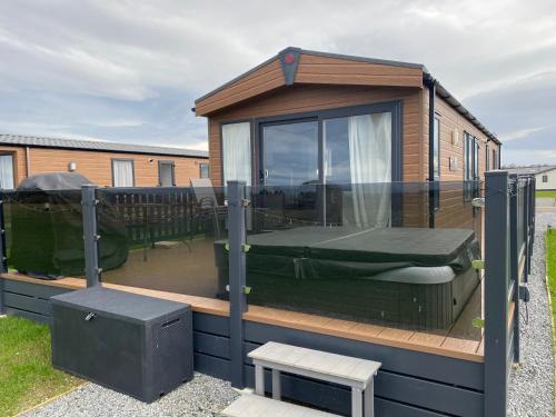 Rivington Lodge Hot Tub St Andrews gîte à louer Anstruther Easter