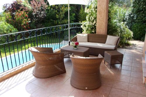Balcony/terrace, Villa Golf Azur in Saint-Raphael