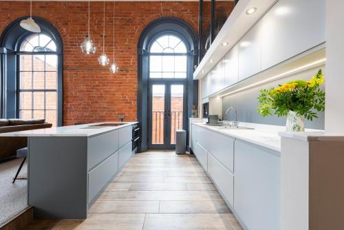 virtuve, The Old Chapel Apartments in Edwinstowe