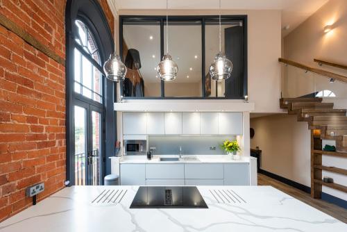 virtuve, The Old Chapel Apartments in Edwinstowe