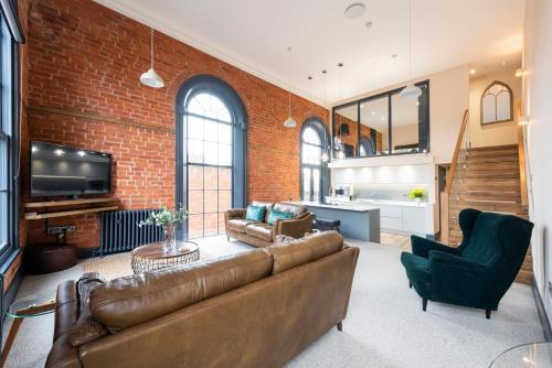 virtuve, The Old Chapel Apartments in Edwinstowe