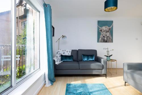 Picture of Altido Bright 3-Bed Flat Overlooking The Clyde