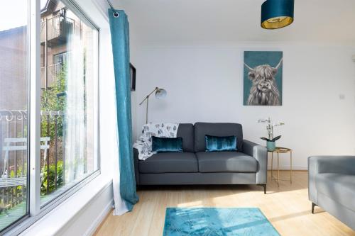JOIVY Bright Flat Overlooking The Clyde, Glasgow (foto 6)
