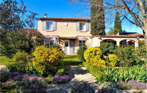 Awesome home in Saint Quentin la poter with WiFi and 3 Bedrooms - Saint-Quentin-la-Poterie