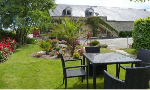 Géraniums gîte à louer Kerlaz