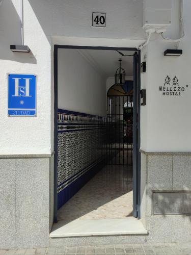 A szálláshely kívülről, Hostal Mellizo in Lebrija