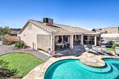 Heated Pool and Game Room Lake Havasu Retreat