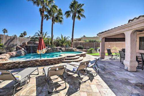 Heated Pool and Game Room Lake Havasu Retreat