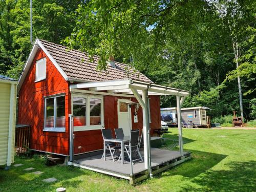 Ferienhaus direkt am Badesee Bungalow 11 Schönsee - Urnshausen