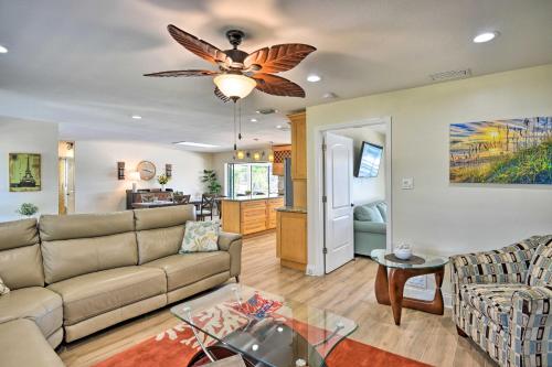 Palm Coast Home Pool, Lanai and Private Dock! in Palm Coast, USA