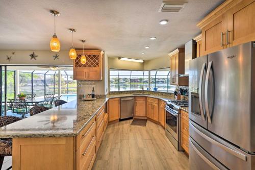 Palm Coast Home Pool, Lanai and Private Dock! in Palm Coast, USA
