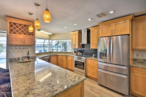 Palm Coast Home Pool, Lanai and Private Dock! in Palm Coast, USA