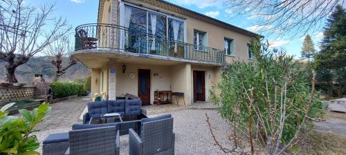 Krogs/atpūtas telpa, Vakantiehuis & Gîte Rêve sous le Ciel (Vakantiehuis & Gite Reve sous le Ciel) in Peyremale