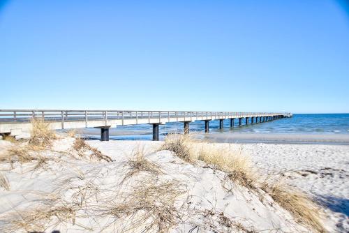 Ferienwohnung Seebrücke, Schönberger Strand, erste Strandreihe