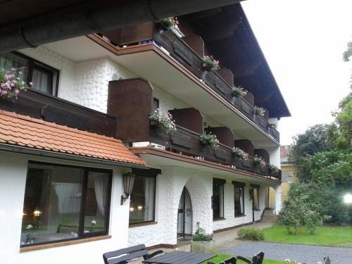 Entrance, Hotel Buchner Garni in Bad Konig