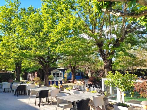 Restorāns, Camping La Digue in Chauzon