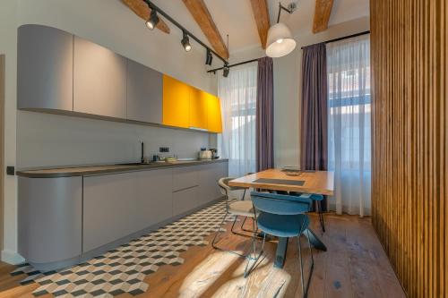 keuken, premium suites Postavarului in Brasov