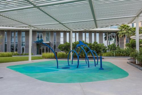 Exterior view, Premium 2+1 BR condo in the heart of Bluewaters Island in Bluewaters Island