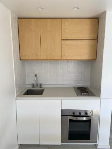 virtuve, Moderno Duplex en Tebas Las Leñas! (Moderno Duplex en Tebas Las Lenas!) in Las Leñas
