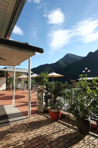 Balcony/terrace, Hot Spring World Hotel in Wulai District