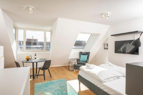 Rooftop Apartments mit großer Terrasse, Vídeň (fotografie 8)