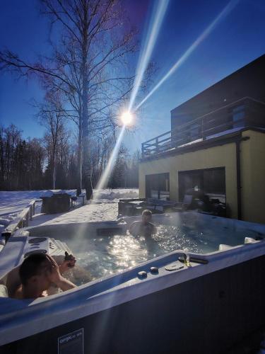 Swimming pool, Sonda puhkemaja in Narva-Joesuu