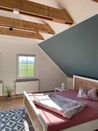 Ferienwohnung mit Blick auf die Burg Stargard in Burg Stargard