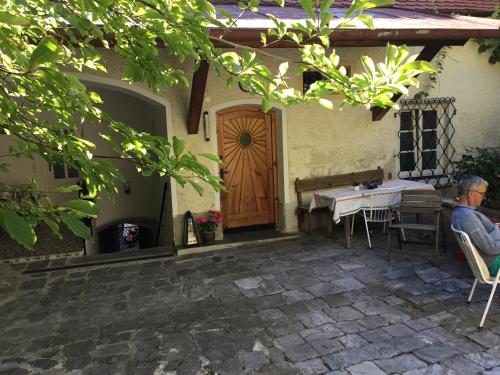 Altes Bürgerhaus in Dürnstein, Österreich