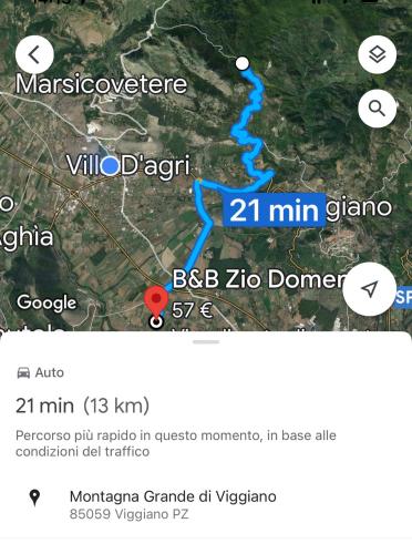  B&B zio Domenico in Grumento Nova