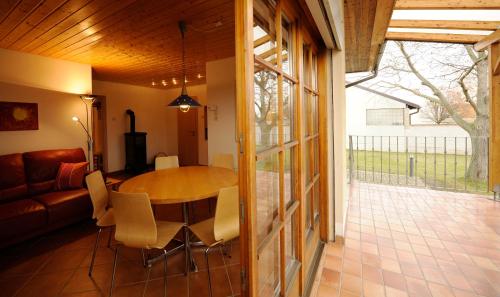 Erkély/terasz, Ferienhaus Michi in Sankt Andra Bei Frauenkirchen