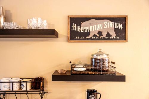 Furnished Deck and Fire Pit Happy Jack Cabin