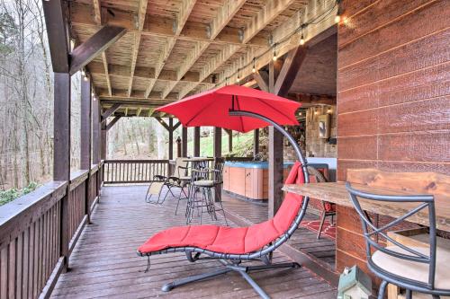 Ellijay Escape on Briar Creek with Hot Tub and Views! - image 11